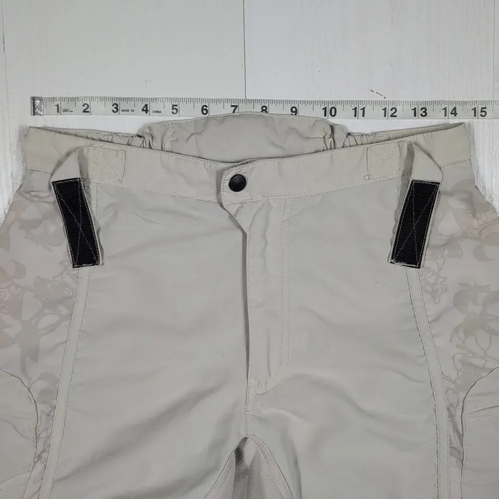 Cannondale Women’s Cycling Shorts Sz 8 Beige Padded Lightweight Activewear